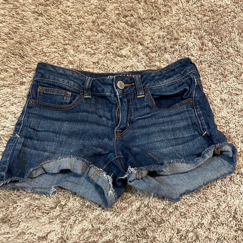 American Eagle Blue Jean Shorts